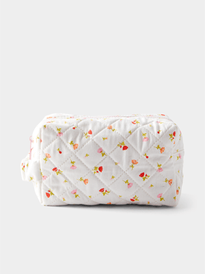 Women's Cotton On White Body Cosmetic Case