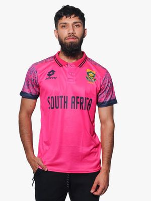 Mens Lotto Proteas ODI Pink Jersey