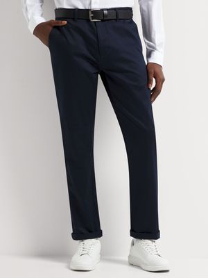 Men's Markham Smart Slim Navy Chino