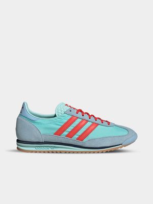 adidas Originals Women's SL 72 OG Tuqoise/Red Sneaker