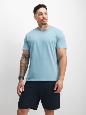 Mens TS Everyday Airforce Blue Crew Neck Tee