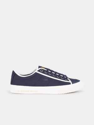 G-Star Men's Deck Trim Navy/Offwhite Sneakers