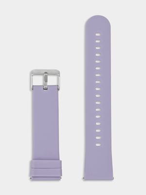 Tempo Pulse Lilac Silicone Smart Watch Strap