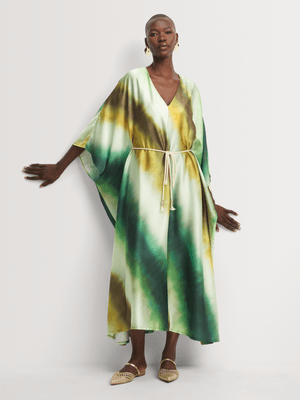 Ombre Kaftan Dress