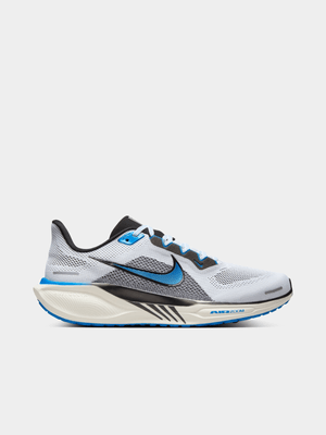 Mens Nike Air Zoom Pegasus 41White/Blue Running Shoes