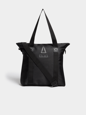 APX Long Strap Black Tote Bag