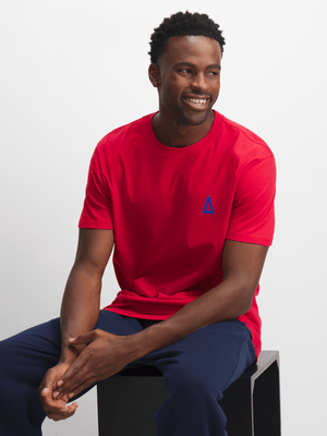 Mens APX Essential Red Tee