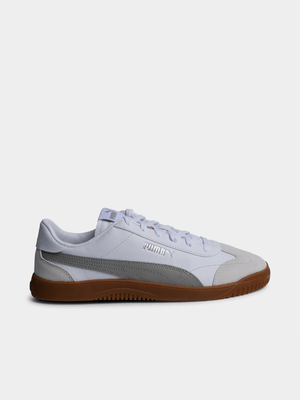 Mens Puma Club 5V5 Grey/White Sneaker