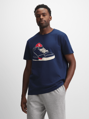 Mens APX Minimalist Sneaker Navy Tee