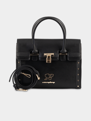 Women's Sissy Boy Black Social Story Bag