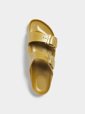 Birkenstock Women's Airzona Eva Glamour Gold Slide