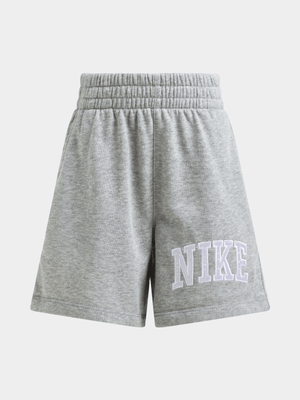 Nike Kids Boys Sportswear Classic Grey Shorts