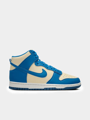 Nike Women's Dunk High Light Khaki/Star Blue Sneaker