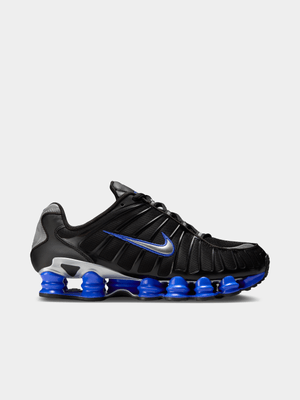 Nike Men's Shox TL Black/Blue Sneaker