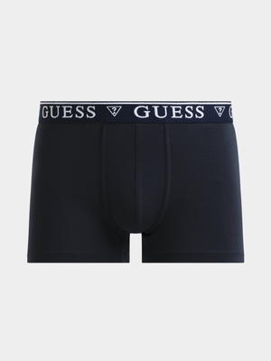 Men's Guess Blue Barney Cash Counte Boxer Trunks