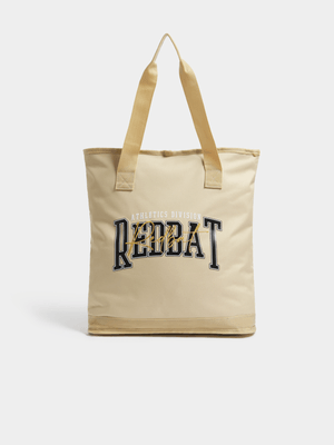 Redbat Athletics Shopper Ecru Bag