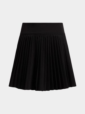 Girls TS Pleated Black Skort