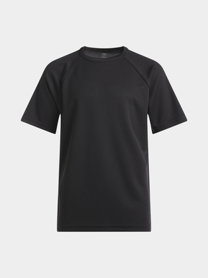 Boys TS Performance Black Tee