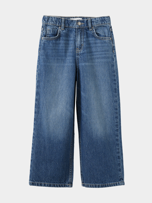 Cotton On Kids Blue Boy Super Baggy Jeans