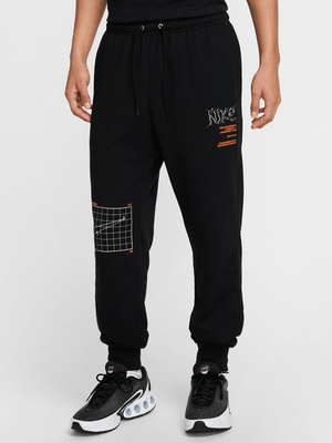 Nike Men's Club French Terry Black Joggers