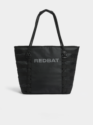 Redbat Unisex Cord Shopper Black Bag