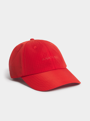 Anatomy Unisex Soft Ripstop Orange Cap