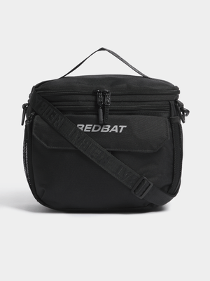 Redbat Unisex Reflective Print Lunch Black Bag