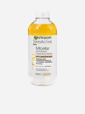 Garnier Micellar Cleansing Water & Makeup Remover Oil Infuse Dry Skin