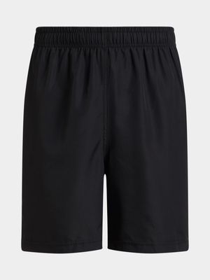 Boys TS Woven Black Training Shorts