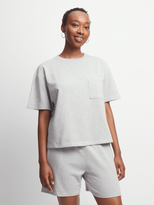 Jet Women's Light Grey T-Shirt