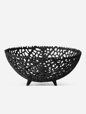 Coryl Aluminium Bowl Black 15 X 36cm