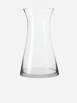 Flared Glass Vase Clear