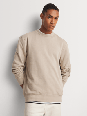 Men's Markham Basic Stone Crewneck