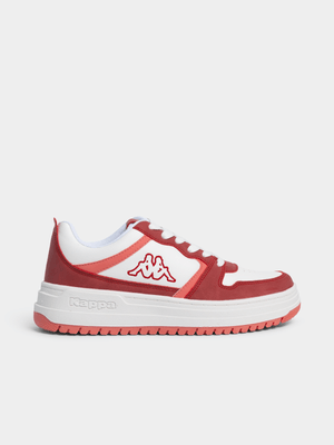 Women's Kappa Darlington White/Red Sneaker