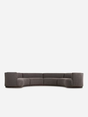 Cosmic Curved Sofa Sol Grey