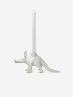 Rialheim Aardvark Candle Holder Medium White