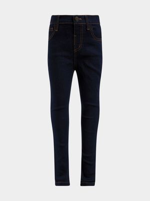 Jet Younger Boys Dark Blue Denim Skinny Jeans