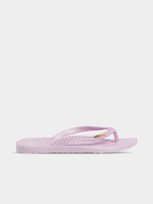 Women's Billabong Pink Kick Back Flip Flops