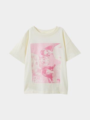 Cotton On Kids CREAM Girl License Drop Shoulder Sleeve T-shirt