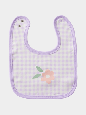 Cotton On Baby Purple The Baby Bib