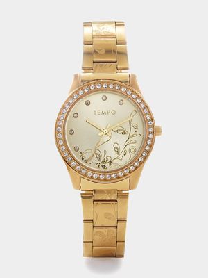 Women's Floral Tempo Ladies Watch