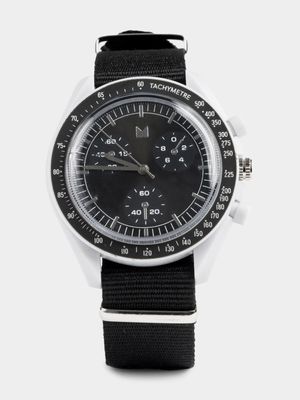 Men's Markham Casual Nato Black Watch