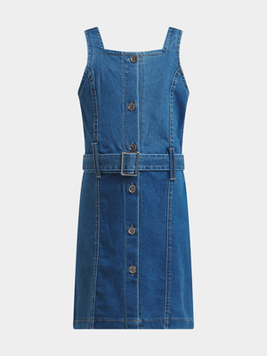 Jet Younger Girls Blue Denim Dress