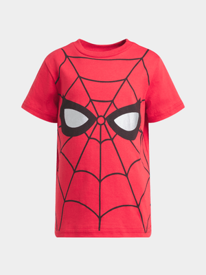 Jet Younger Boys Red Spiderman T-Shirt