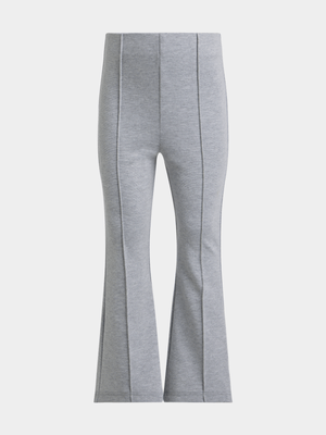 Older Girl's Grey Skinny Flare Pants