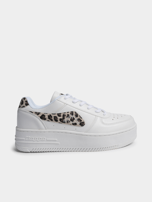 Women's Kappa Bash Platform White/Neutral Sneaker