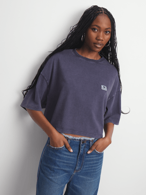 Redbat Classics Women's Blue Oversized T-Shirt