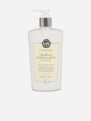 morlage & york lemongrass hand lotion 17.8cm