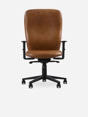 Volta Office Chair Sylvana Codiac Leather