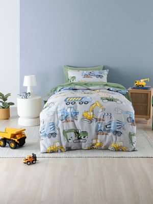 Linen House Kids Bedtime Building Duvet Cover Set Multi